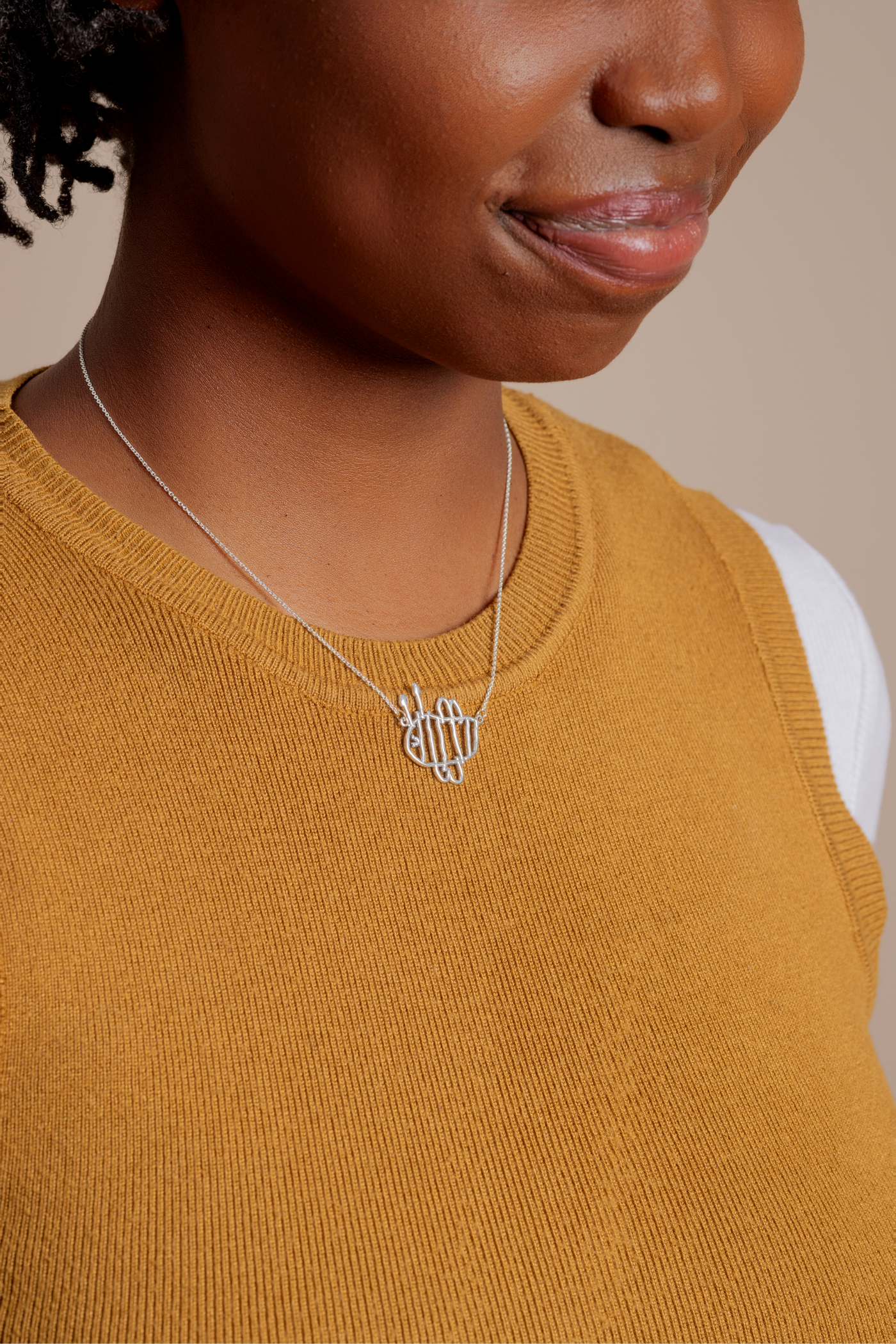 Custom Drawing Necklace - Personalized Artwork Jewelry