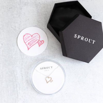 Custom Drawing Necklace - Personalized Artwork Jewelry