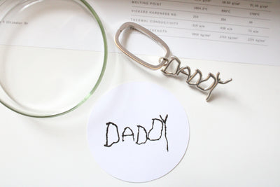 Custom Handwriting Key Chain - Limited Edition