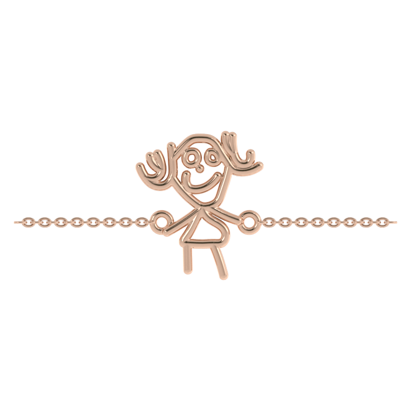 Custom Artwork Bracelet – Jewelry from Your Child’s Drawing