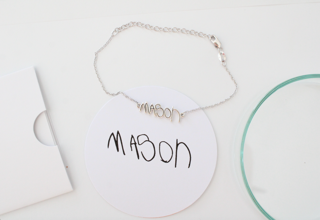 Custom Handwriting Bracelet